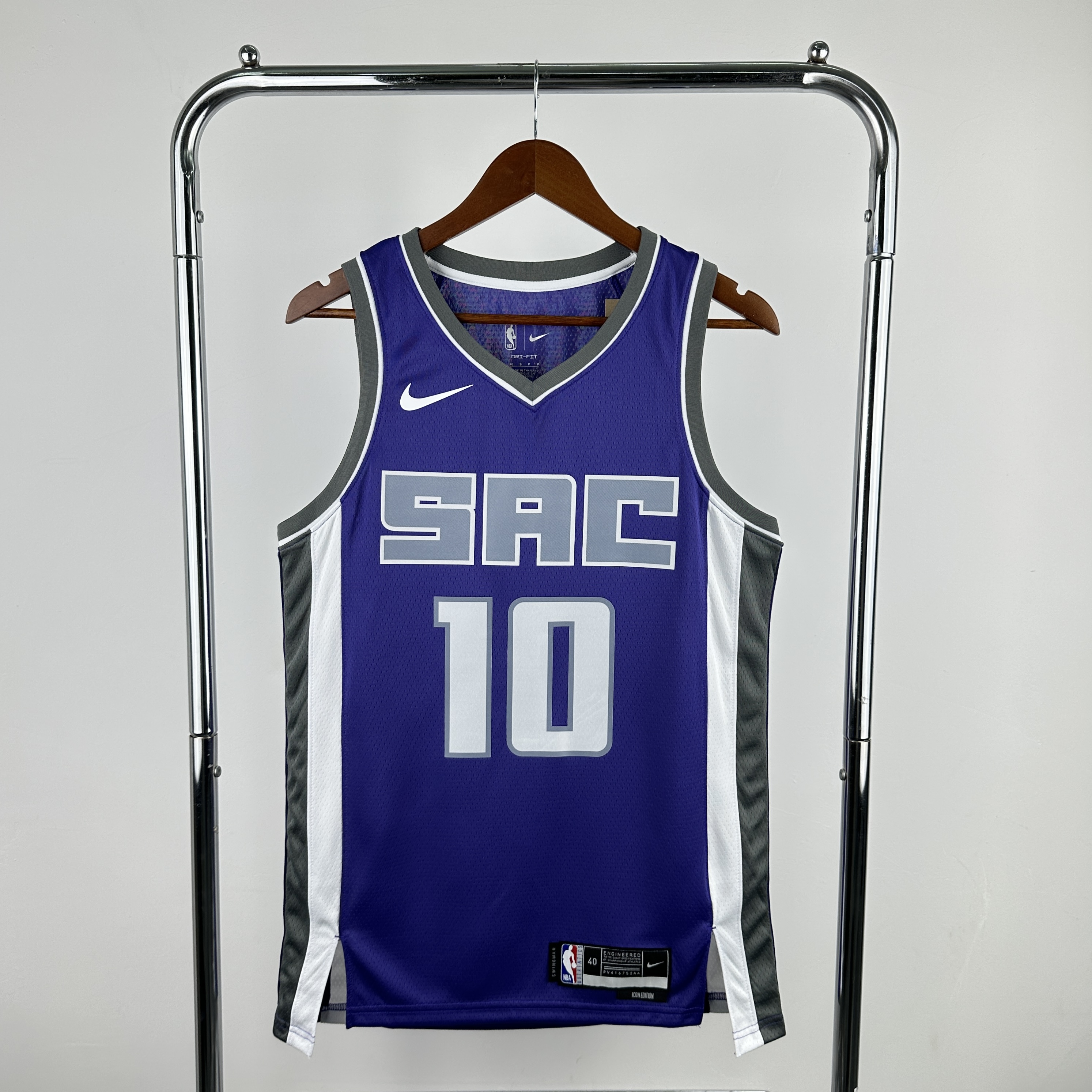 Men Sacramento Kings #10 Derozan Purple Season Nike 2024 NBA Jersey->sacramento kings->NBA Jersey